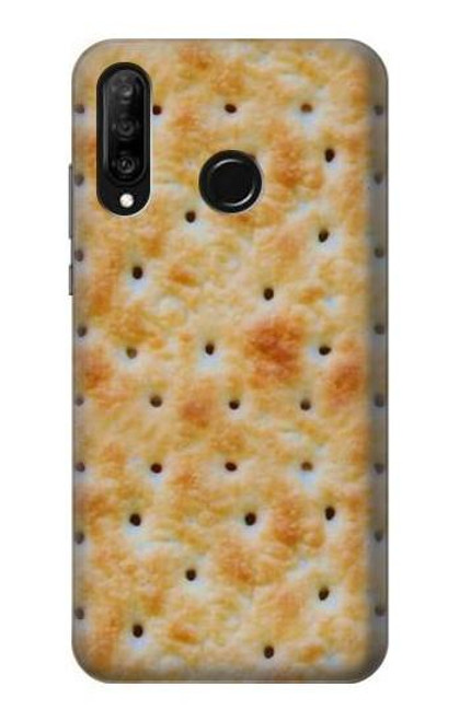 S2987 Cream Cracker Biscuits Etui Coque Housse pour Huawei P30 lite