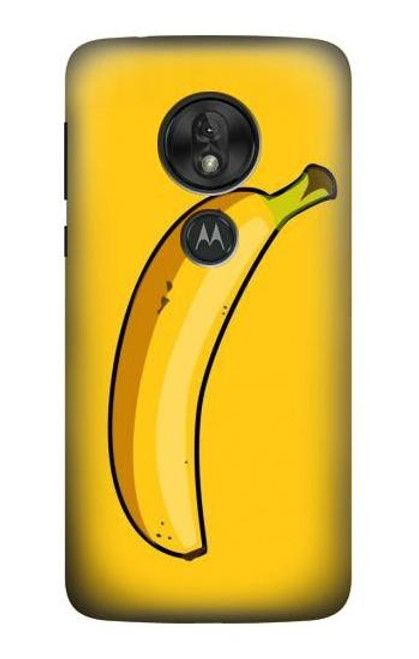S2294 Banana Etui Coque Housse pour Motorola Moto G7 Play