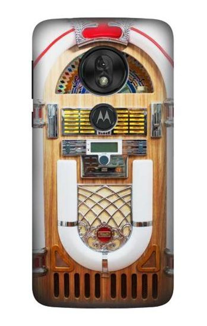 S2853 Jukebox Music Playing Device Etui Coque Housse pour Motorola Moto G7 Play