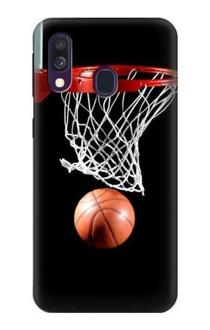 S0066 Basketball Etui Coque Housse pour Samsung Galaxy A40