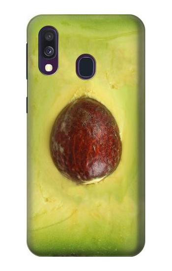 S2552 Avocado Fruit Etui Coque Housse pour Samsung Galaxy A40