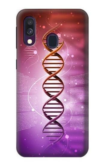 S2573 Dna Genetic Code Etui Coque Housse pour Samsung Galaxy A40