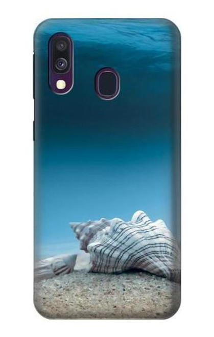 S3213 Sea Shells Under the Sea Etui Coque Housse pour Samsung Galaxy A40