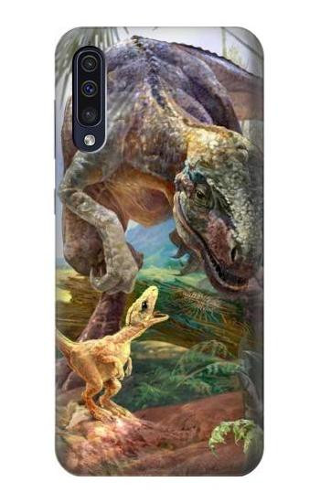 S1290 Dinosaurs T-Rex Etui Coque Housse pour Samsung Galaxy A50