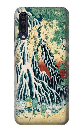 S2491 Hokusai Kirifuri Waterfall at Kurokami Etui Coque Housse pour Samsung Galaxy A50