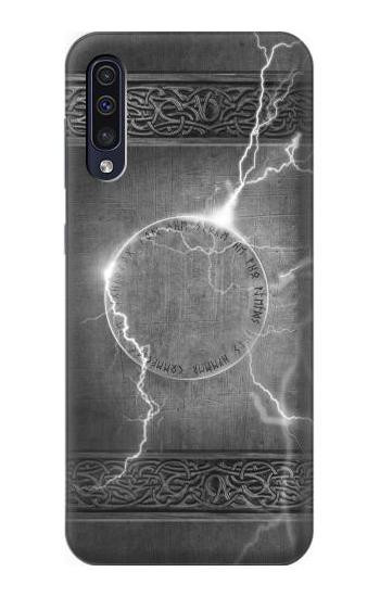 S2533 Thor Thunder Strike Hammer Etui Coque Housse pour Samsung Galaxy A50