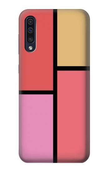 S2795 Cheek Palette Color Etui Coque Housse pour Samsung Galaxy A50