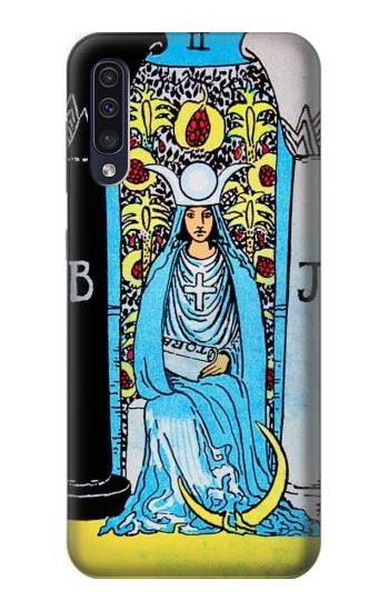 S2837 The High Priestess Vintage Tarot Card Etui Coque Housse pour Samsung Galaxy A50