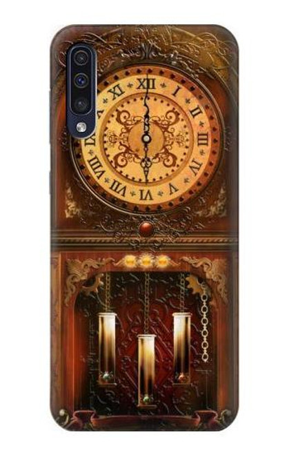 S3174 Grandfather Clock Etui Coque Housse pour Samsung Galaxy A50