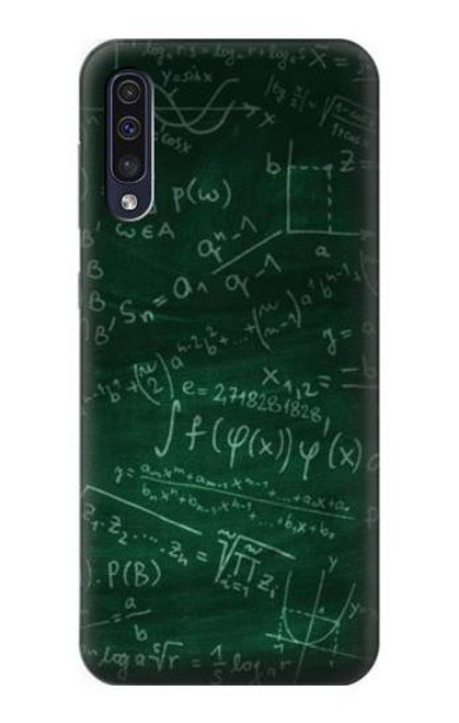 S3190 Math Formula Greenboard Etui Coque Housse pour Samsung Galaxy A50
