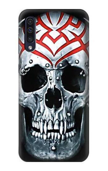 S0223 Vampire Skull Tattoo Etui Coque Housse pour Samsung Galaxy A70