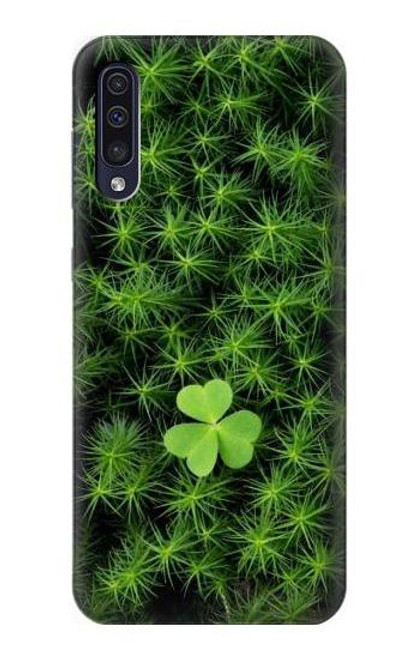 S0358 Clover Lucky Leaf Etui Coque Housse pour Samsung Galaxy A70