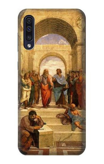 S1086 Raphael's School of Athens Etui Coque Housse pour Samsung Galaxy A70