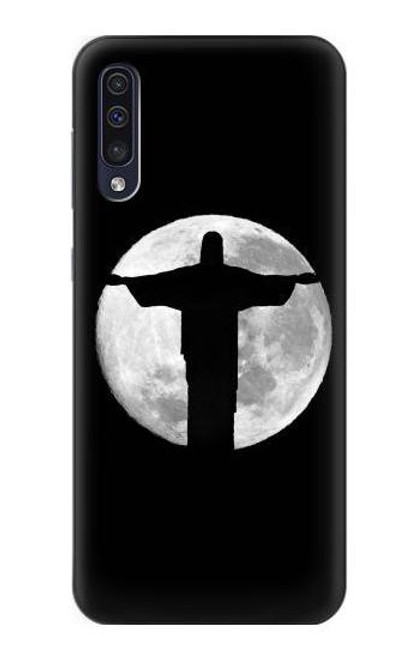 S2511 Jesus Statue Christ Rio de Janeiro Etui Coque Housse pour Samsung Galaxy A70