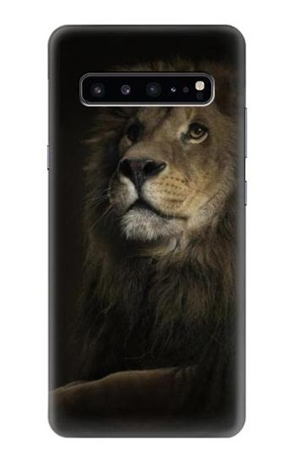 S0472 Lion Etui Coque Housse pour Samsung Galaxy S10 5G