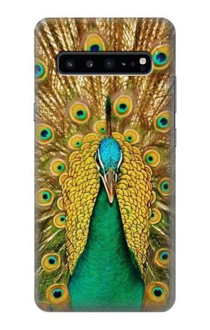 S0513 Peacock Etui Coque Housse pour Samsung Galaxy S10 5G