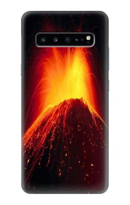 S0745 Volcano Lava Etui Coque Housse pour Samsung Galaxy S10 5G S0745 Volcano Lava Etui Coque Housse pour Samsung Galaxy S10 5G