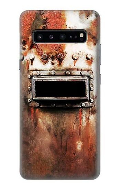 S2684 Vintage Welding Helmet Etui Coque Housse pour Samsung Galaxy S10 5G