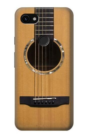S0057 Guitare acoustique Etui Coque Housse pour Google Pixel 3a XL