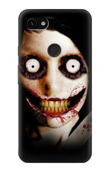 S1344 Jeff le tueur Etui Coque Housse pour Google Pixel 3a XL