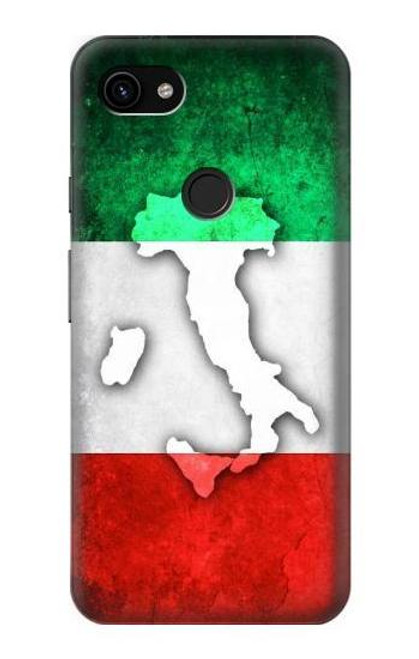 S2338 Italie Drapeau Etui Coque Housse pour Google Pixel 3a XL