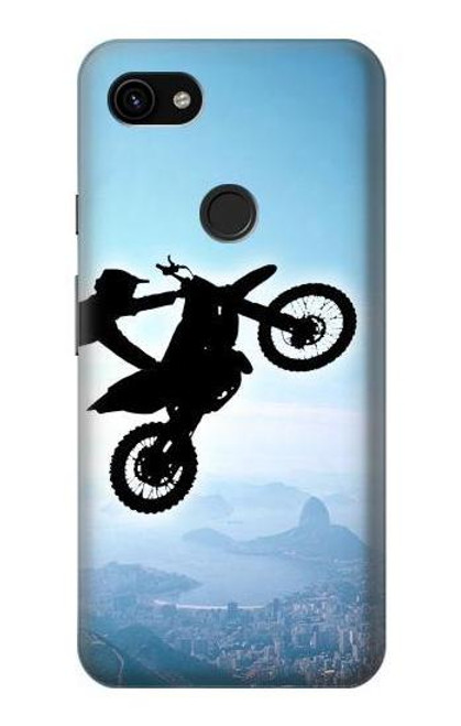 S2675 motocross Etui Coque Housse pour Google Pixel 3a XL