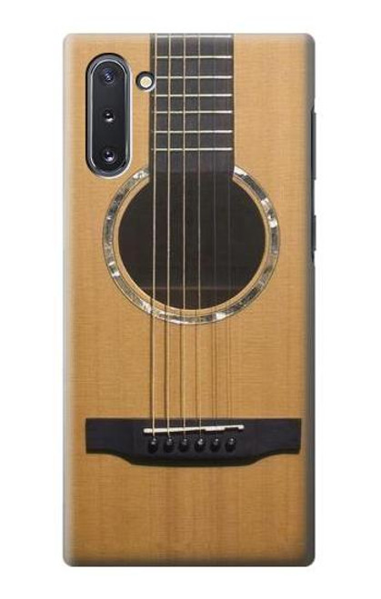 S0057 Acoustic Guitar Etui Coque Housse pour Samsung Galaxy Note 10