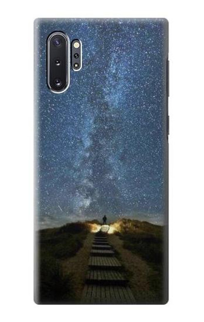 S0734 Stairway to Heaven Iceland Etui Coque Housse pour Samsung Galaxy Note 10 Plus
