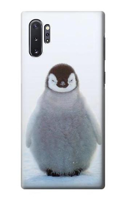 S1075 Penguin Ice Etui Coque Housse pour Samsung Galaxy Note 10 Plus
