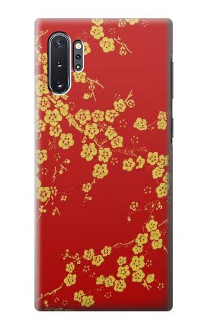 S2050 Cherry Blossoms Chinese Graphic Printed Etui Coque Housse pour Samsung Galaxy Note 10 Plus