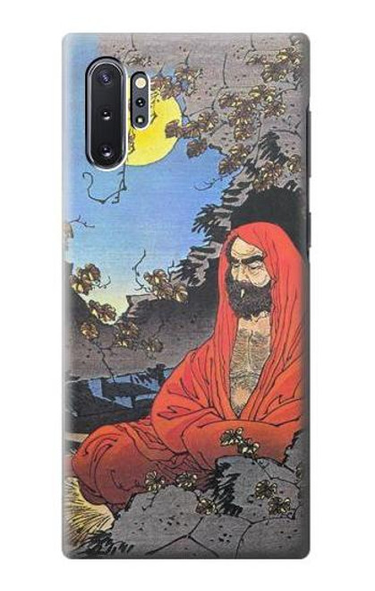 S2234 Zen Master Bodhidharma Yoshitoshi Etui Coque Housse pour Samsung Galaxy Note 10 Plus