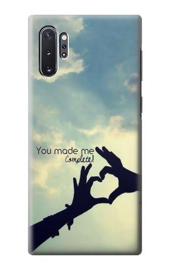 S2640 You Made Me Complete Love Etui Coque Housse pour Samsung Galaxy Note 10 Plus