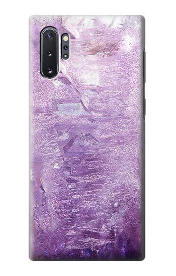 S2690 Amethyst Crystals Graphic Printed Etui Coque Housse pour Samsung Galaxy Note 10 Plus