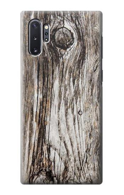 S2844 Old Wood Bark Graphic Etui Coque Housse pour Samsung Galaxy Note 10 Plus