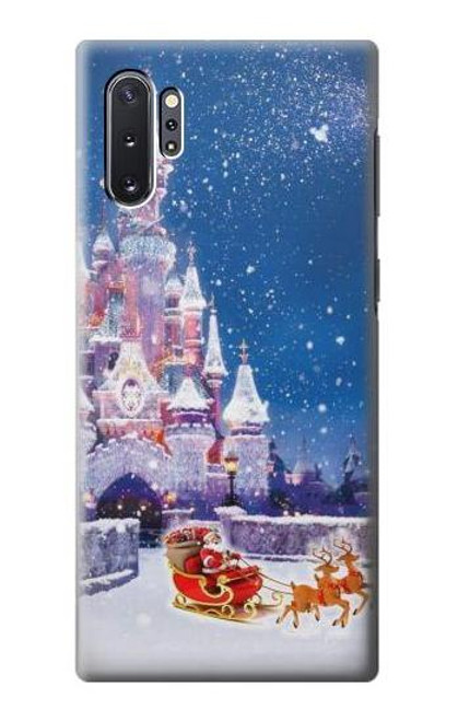 S3282 Santa Xmas Castle Etui Coque Housse pour Samsung Galaxy Note 10 Plus