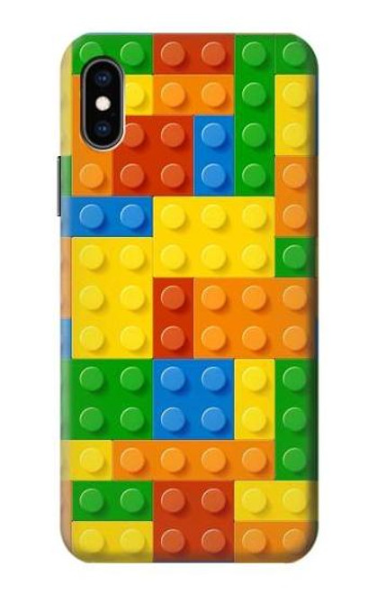 S3595 Brick Toy Etui Coque Housse pour iPhone X, iPhone XS