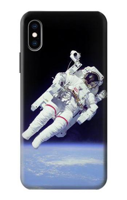 S3616 Astronaut Etui Coque Housse pour iPhone X, iPhone XS
