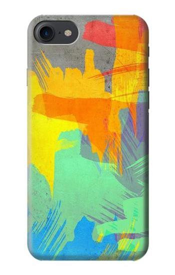 S3423 Brush Stroke Etui Coque Housse pour iPhone 7, iPhone 8