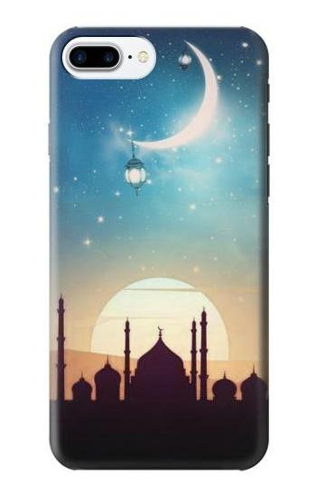S3502 Islamic Sunset Etui Coque Housse pour iPhone 7 Plus, iPhone 8 Plus
