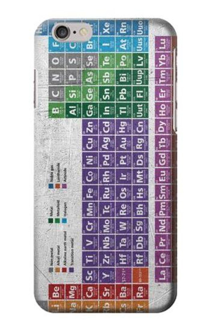 S3383 Periodic Table Etui Coque Housse pour iPhone 6 6S
