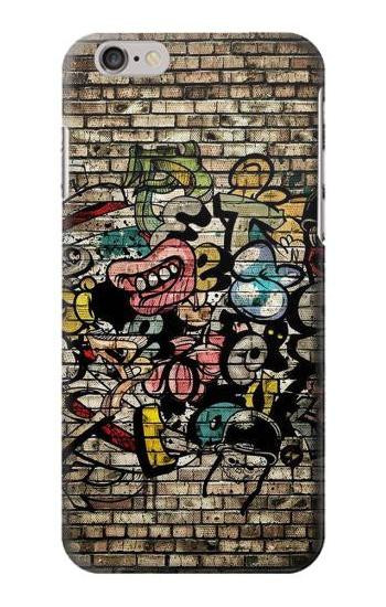 S3394 Graffiti Wall Etui Coque Housse pour iPhone 6 6S