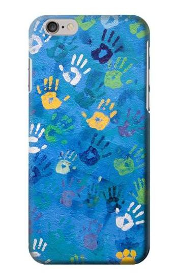 S3403 Hand Print Etui Coque Housse pour iPhone 6 6S