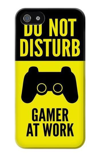 S3515 Gamer Work Etui Coque Housse pour iPhone 5 5S SE