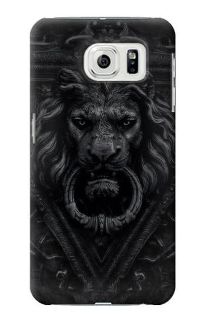 S3619 Dark Gothic Lion Etui Coque Housse pour Samsung Galaxy S7 Edge