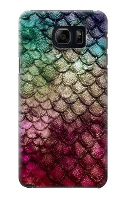 S3539 Mermaid Fish Scale Etui Coque Housse pour Samsung Galaxy S6 Edge Plus