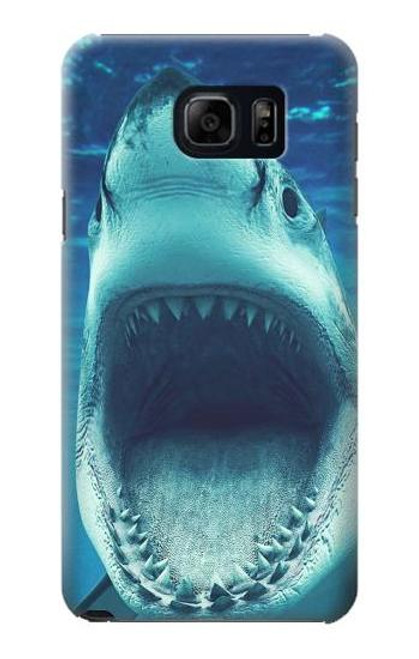 S3548 Tiger Shark Etui Coque Housse pour Samsung Galaxy S6 Edge Plus