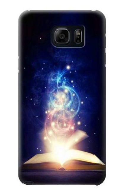 S3554 Magic Spell Book Etui Coque Housse pour Samsung Galaxy S6 Edge Plus