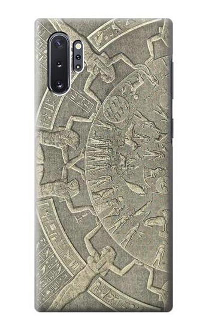 S3396 Dendera Zodiac Ancient Egypt Etui Coque Housse pour Samsung Galaxy Note 10 Plus