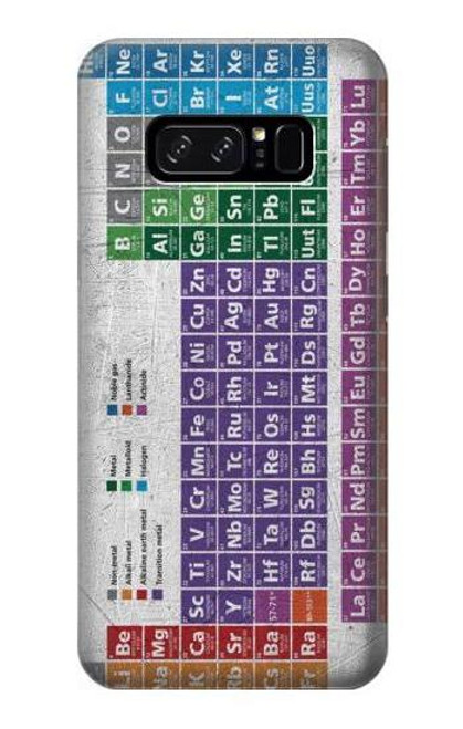 S3383 Periodic Table Etui Coque Housse pour Note 8 Samsung Galaxy Note8