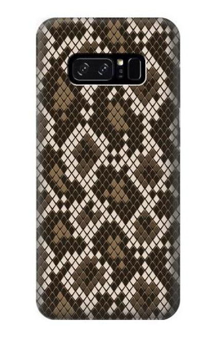 S3389 Seamless Snake Skin Pattern Graphic Etui Coque Housse pour Note 8 Samsung Galaxy Note8